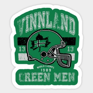 VINNLAND GREEN MEN (GREEN) Sticker